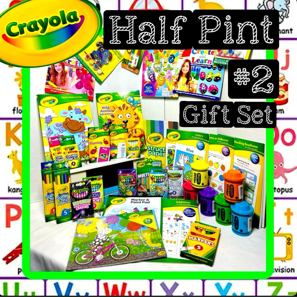 CRAYOLA HALF PINT #2 GIFT SET